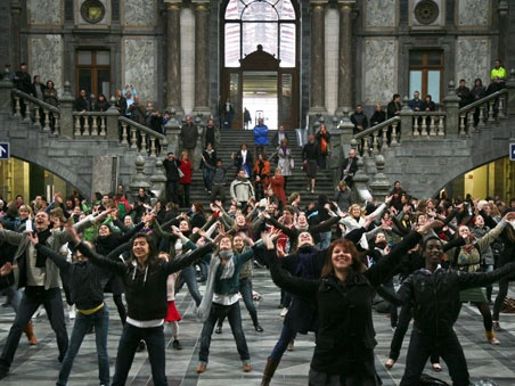 Finding New Sensation From A Flash Mob