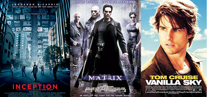 Commonalities Between Three Films: Inception, Matrix And Vanilla Sky