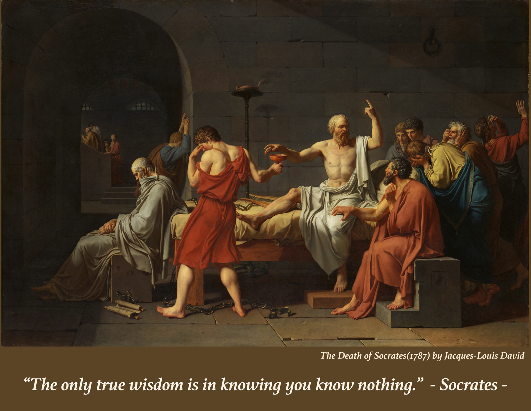 Socrates’ Quote – The Only True Wisdoms Is ..